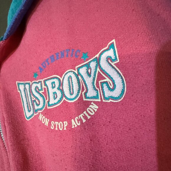 Vintage US Boys For Girls Zip Up Hoodie - Picture 6 of 7